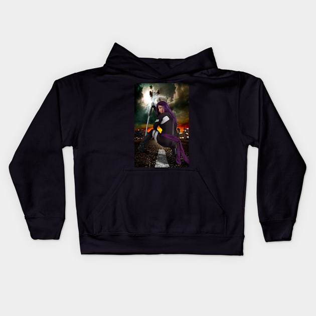 Enter Into Chaos Kids Hoodie by CarolineCosplay